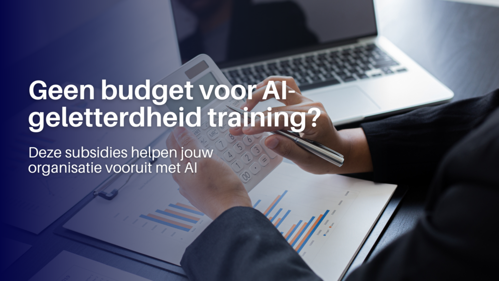 Subsidies voor AI-training