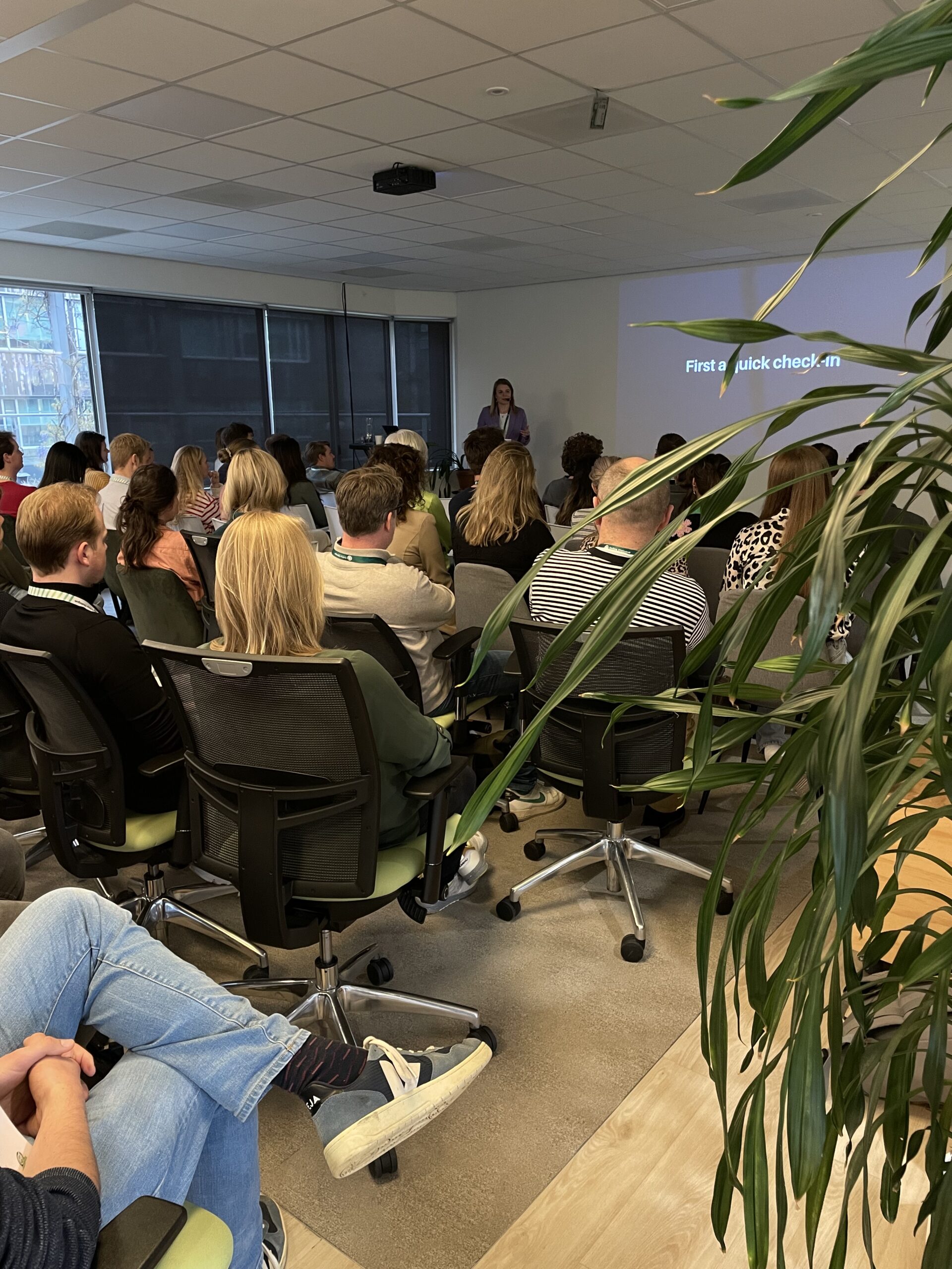 Freya spreekt bij marketingbureau Online Dialogue